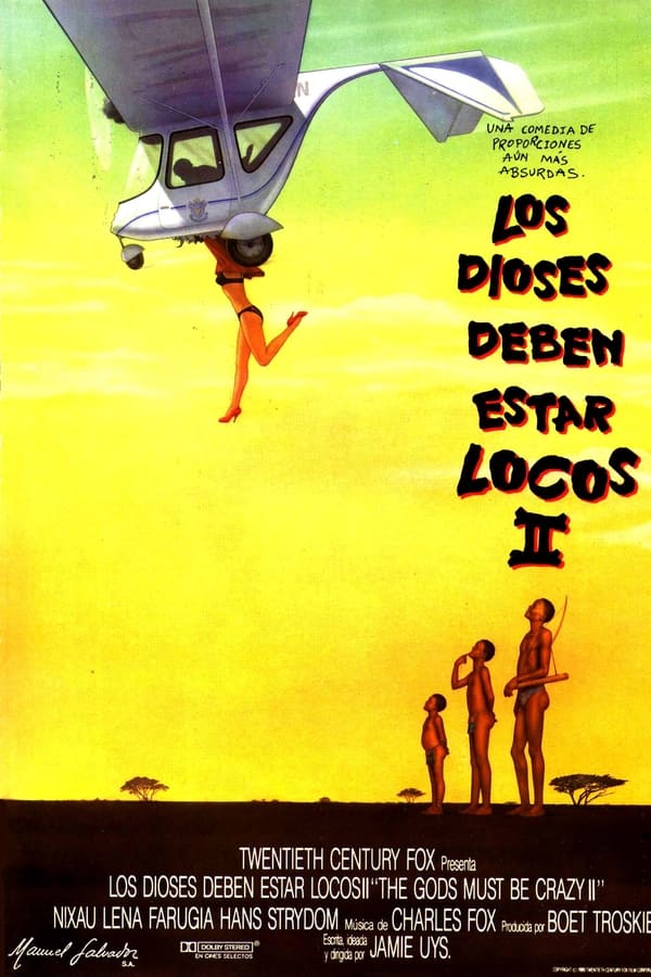 Los dioses deben estar locos 2 (1989)