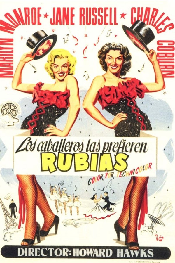 Los caballeros las prefieren rubias (1953)