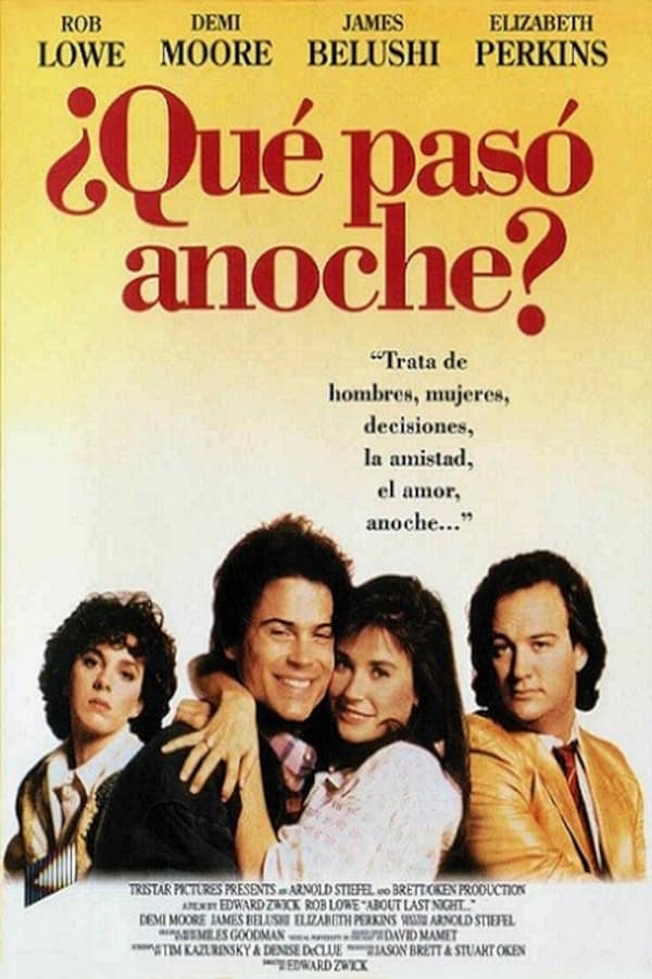 ¿Qué pasó anoche? (1986)