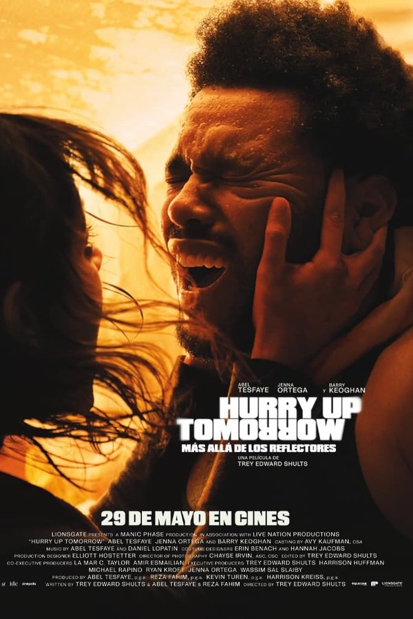 Hurry Up Tomorrow mas alla de los reflectores (2025)